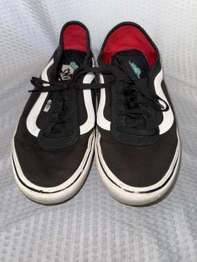 Vans Old Skool ComfyCush Black White Sneakers Men's Size 11